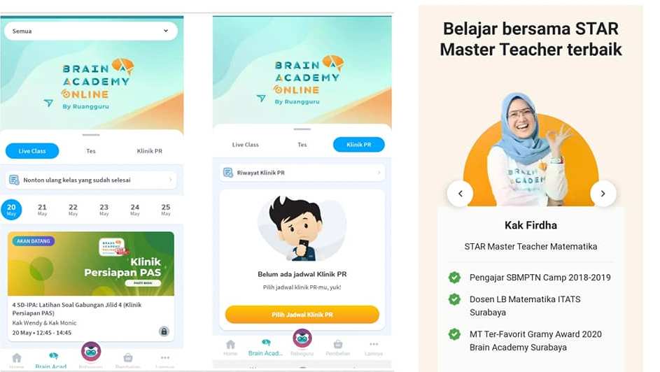 Brain Academy by Ruangguru Bimbel Online Terbaik di Indonesia Nurul Sufitri Travel Lifestyle Blog