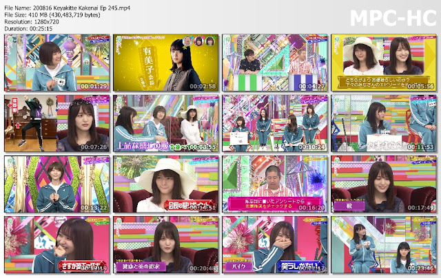 200816 Keyakitte Kakenai Ep 245 Misaka46