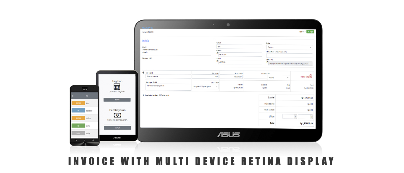 Faktur penjualan invoice system software