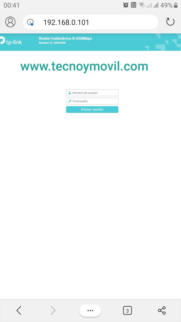 Conectar modem Arris de VTR con router repetidor
