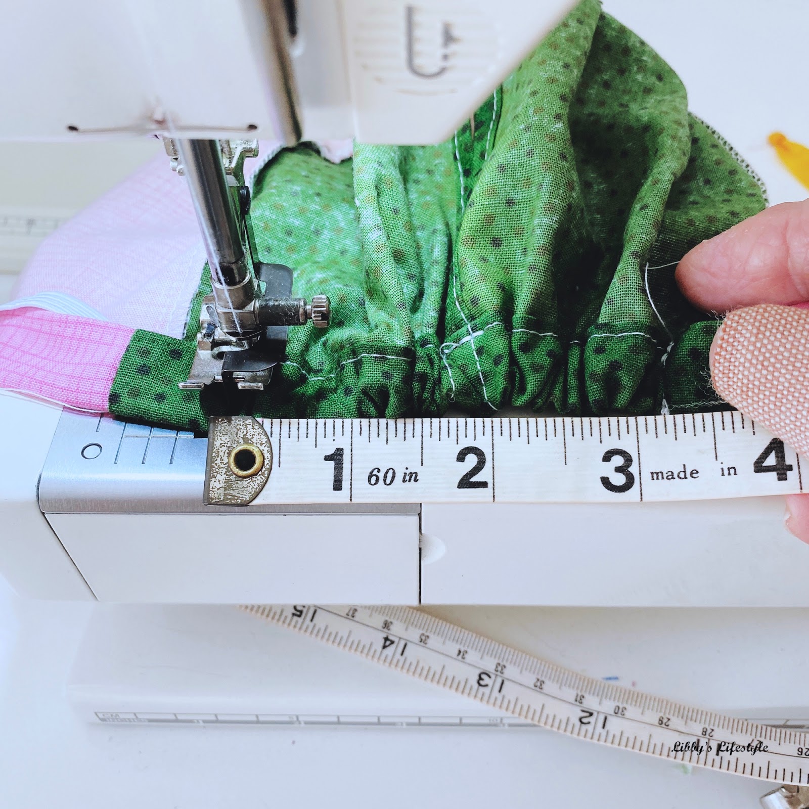 Scrub cap tutorial Make a scrub cap from a 6 inch width of fabric