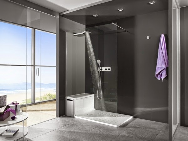 Modern shower cabin for the bathroom!