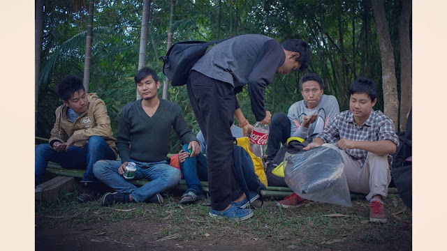 Nation Chakma with Dreamer The Paromi World Crew Member during shooting Nation Chakma with Dreamer The Paromi World Crew Member during shooting