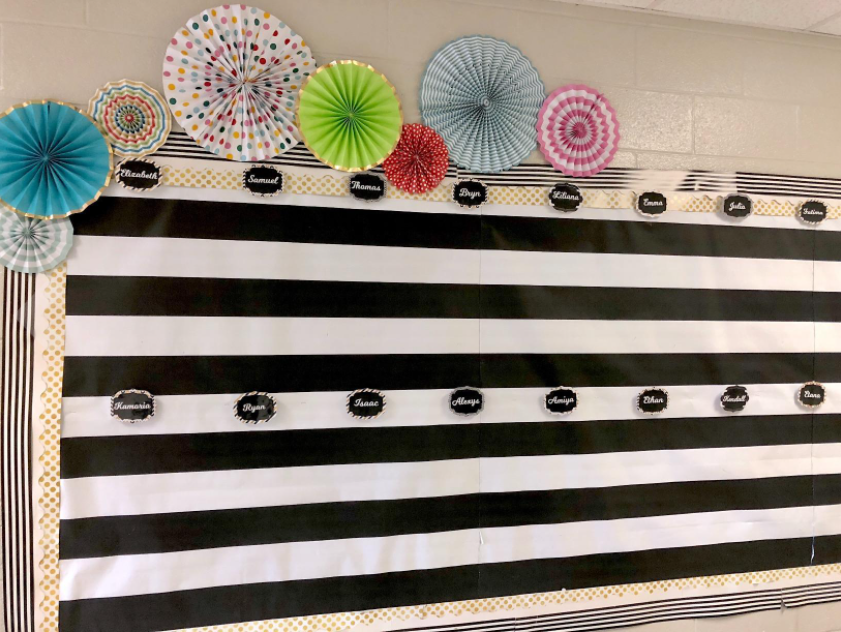 Nyla's Crafty Teaching Black and Gold classroom Decor