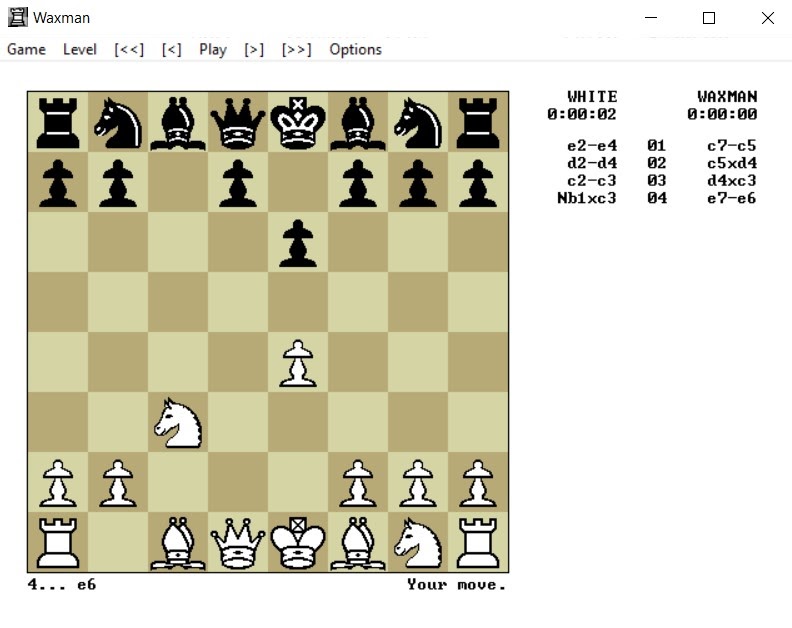 Chess engine: Leochess UCI