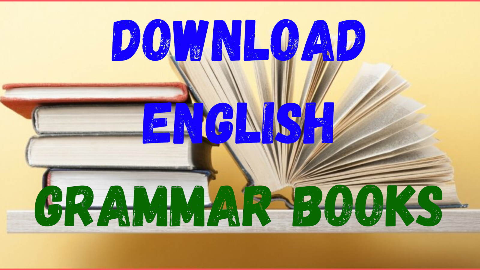 Download English Grammar Book Pdf