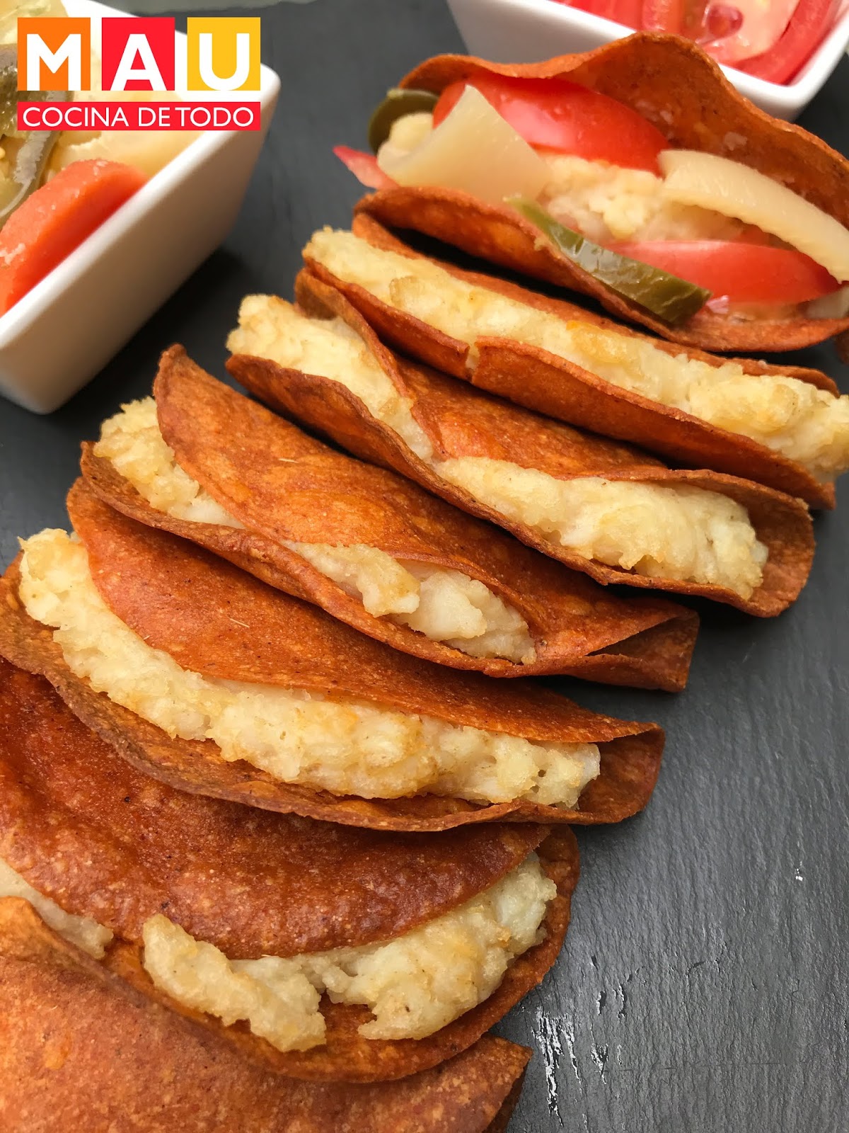 Mau Cocina de Todo Tacos Dorados de Papa