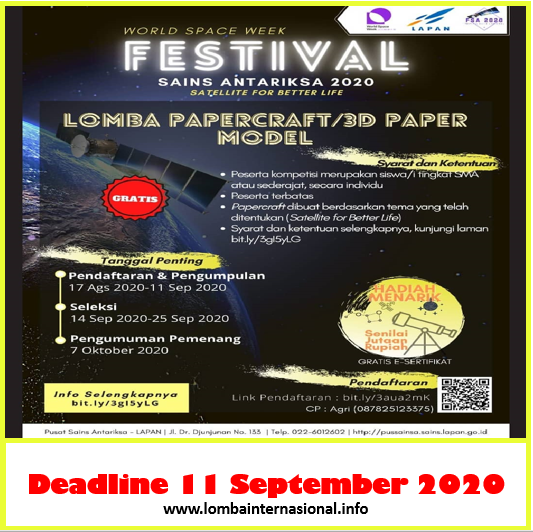 lombainternasional.info [Gratis] Lomba Paper Craft / 3D