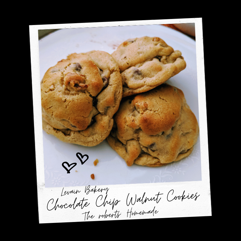 Levain Bakery Chocolate Chip Walnut Cookies