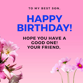 50 Best Happy Birthday Son wishes, HD images, status, SMS, quotes in English for WhatsApp free download,