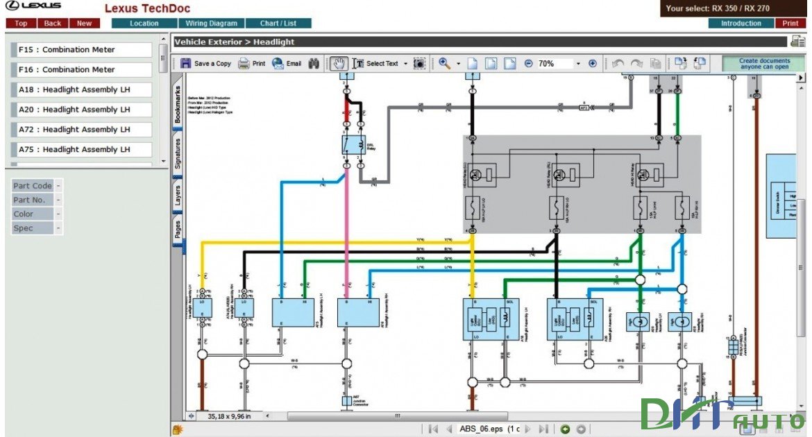 LEXUS RX350-RX270 SERVICE & REPAIR MANUAL UPDATE 2015 | Toyota Workshop