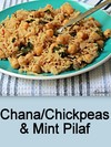 Chana Chickpeas & Mint Pilaf