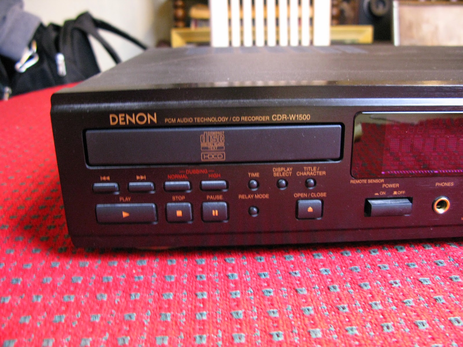 Denon CDRW1500 CD Player AudioBaza