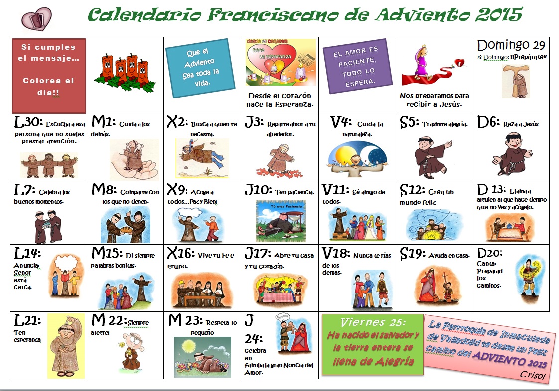 calendario de abviento under fontanacountryinn com calendario de abviento
