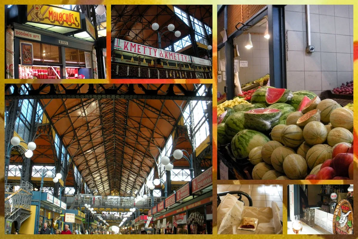 Best Food Markets in Europe: Central Market Hall in Budapest, Hungary