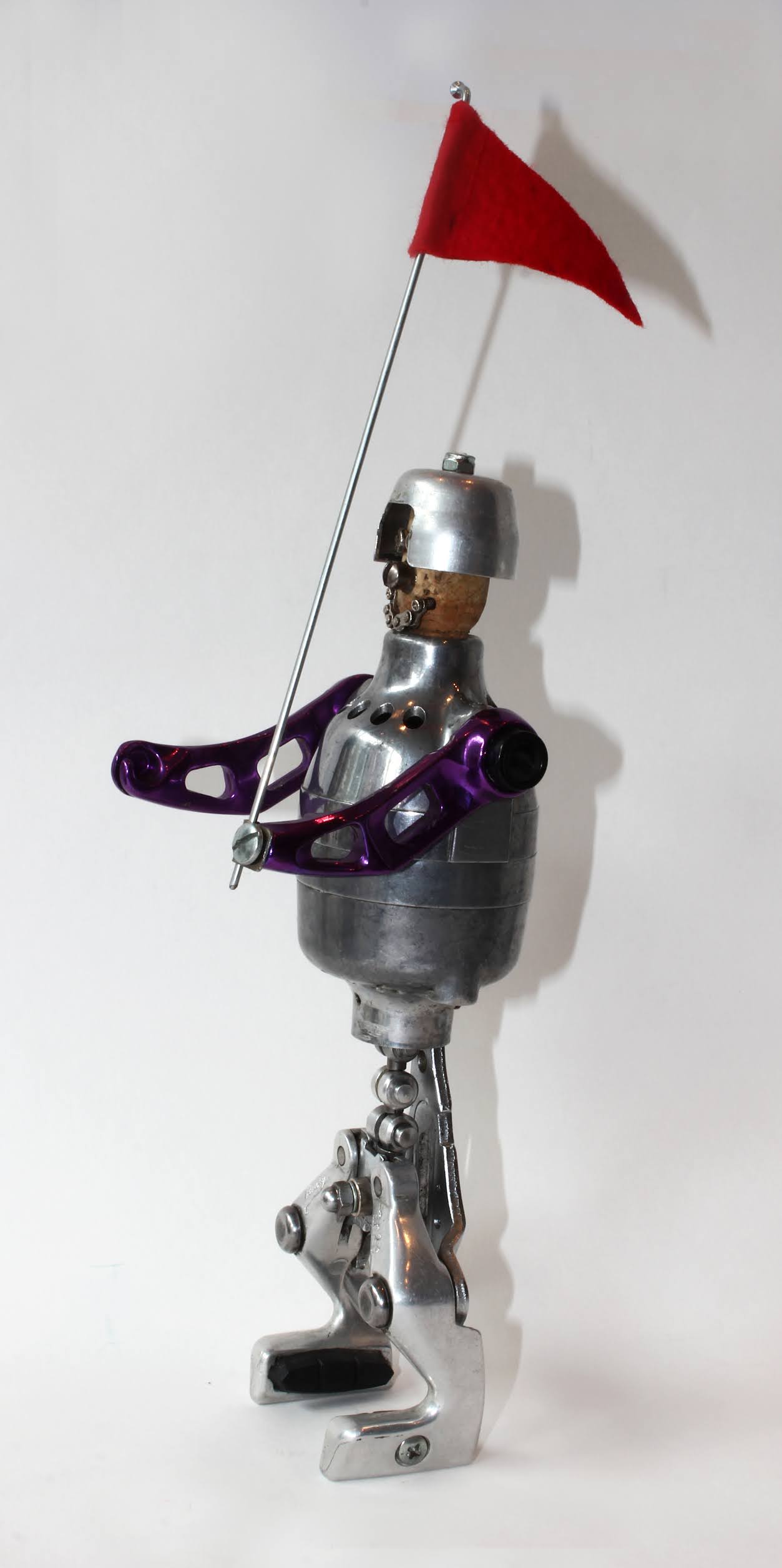 Argyle Fine Art: William Rudolph Brings New Life To Re-Purposed Bike Parts!