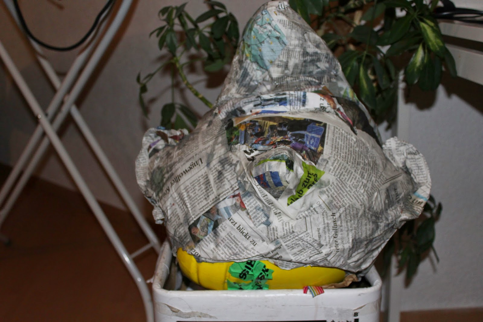  Faschingsmasken aus Pappmache´ selber machen 