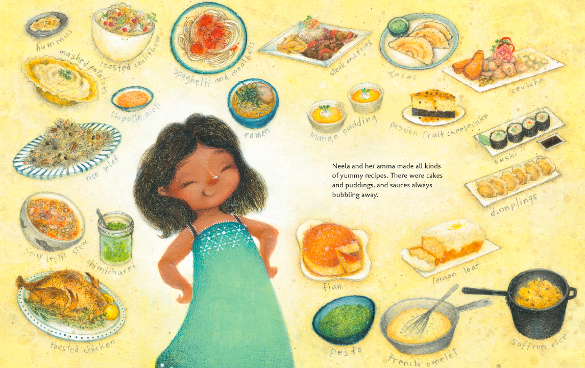 Minding the Middle Tomatoes for Neela (Picture Book)