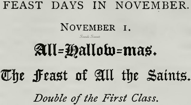 All Hallow Mas - The Roman breviary Reformed by order of the Holy cumenical Council of Trent by Catholic Church - John Patrick Crichton-Stuart  Marquess of  Bute 1847-1900 - 1908 - Dettaglio