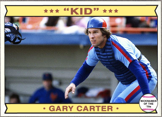WHEN TOPPS HAD (BASE)BALLS!: NICKNAMES OF THE 1970'S: KID GARY CARTER