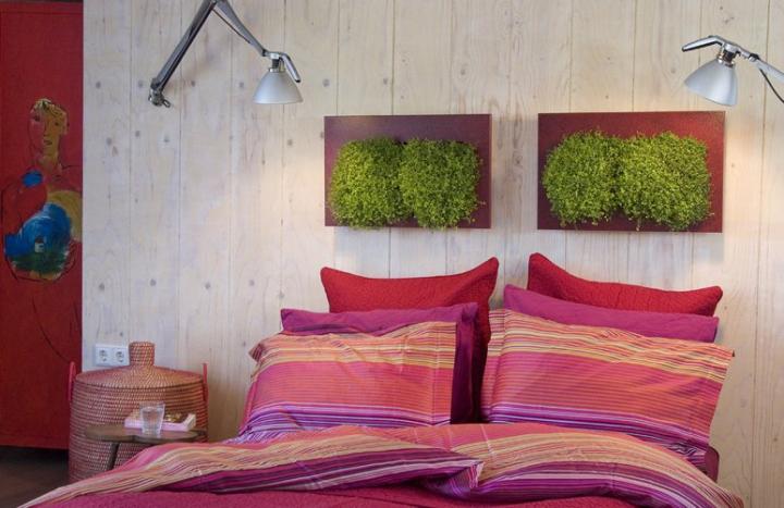 Cuadros de plantas verticales, una idea para tu dormitorio - decorando