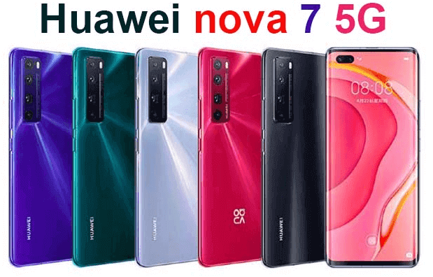 سعر ومواصفات Huawei Nova 7 5G عيوب ومميزات