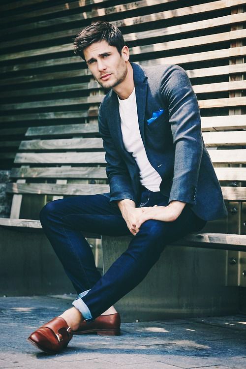 mens fashion DARK BLUE COLOUR PANTS NAVY BLUE JACKET COMBINATION FOR MEN Men's clothing