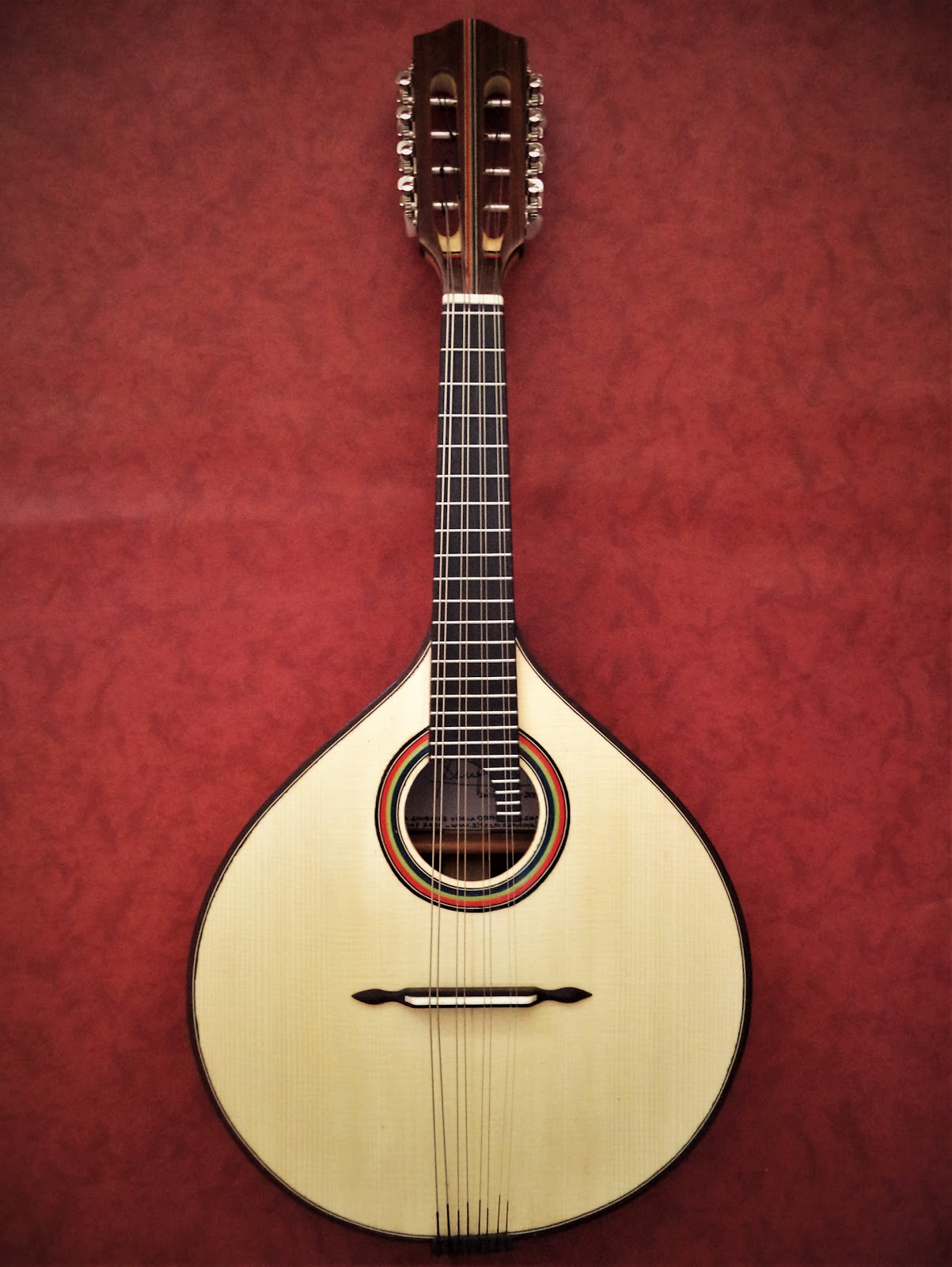 Alfonso Sandoval Luthier Mandolina de 24 trastes (Vendida) 24