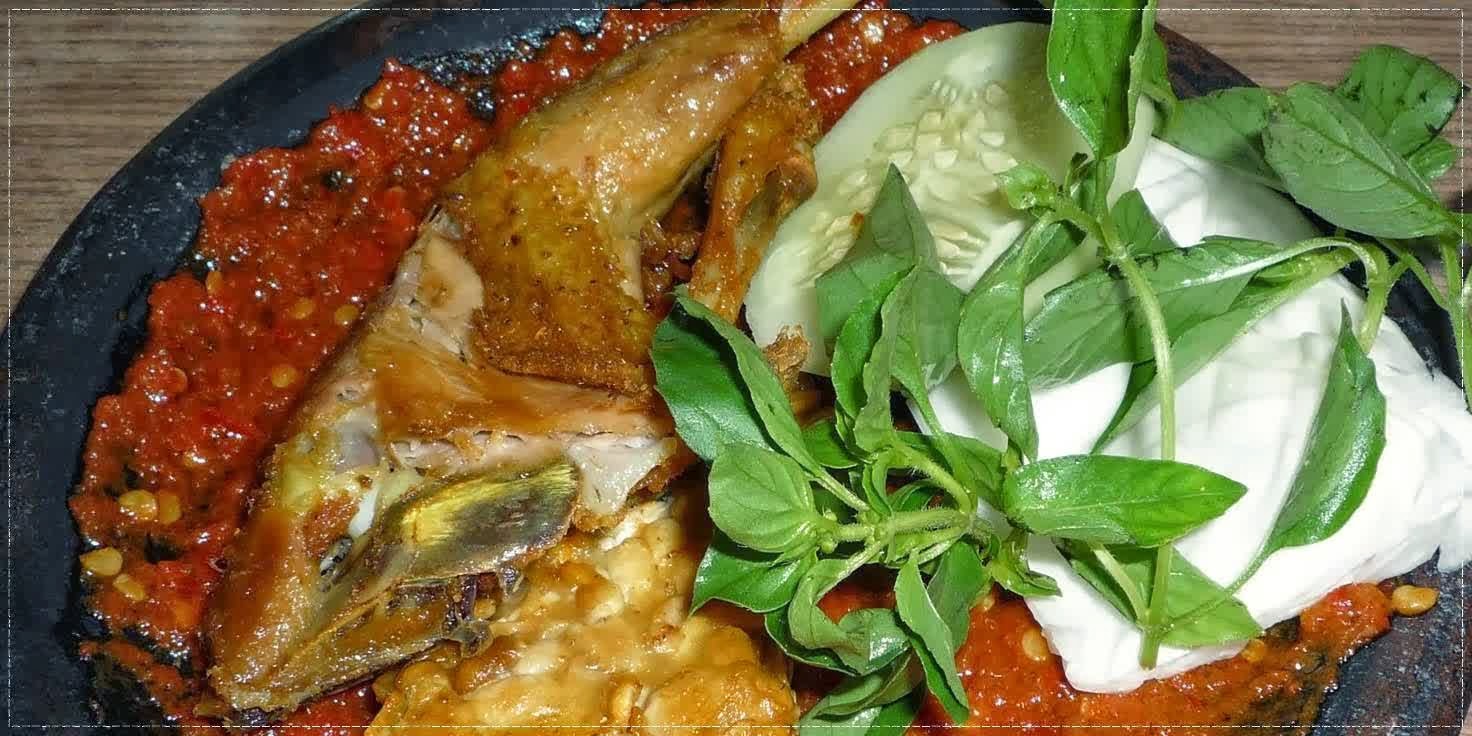 Resep Membuat Penyet Ayam kalkun With Kemangi Resep Masakan