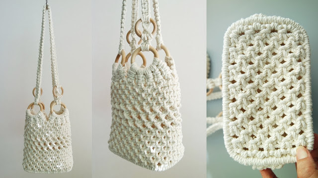 Bolsa macrame passo a passo Clearance