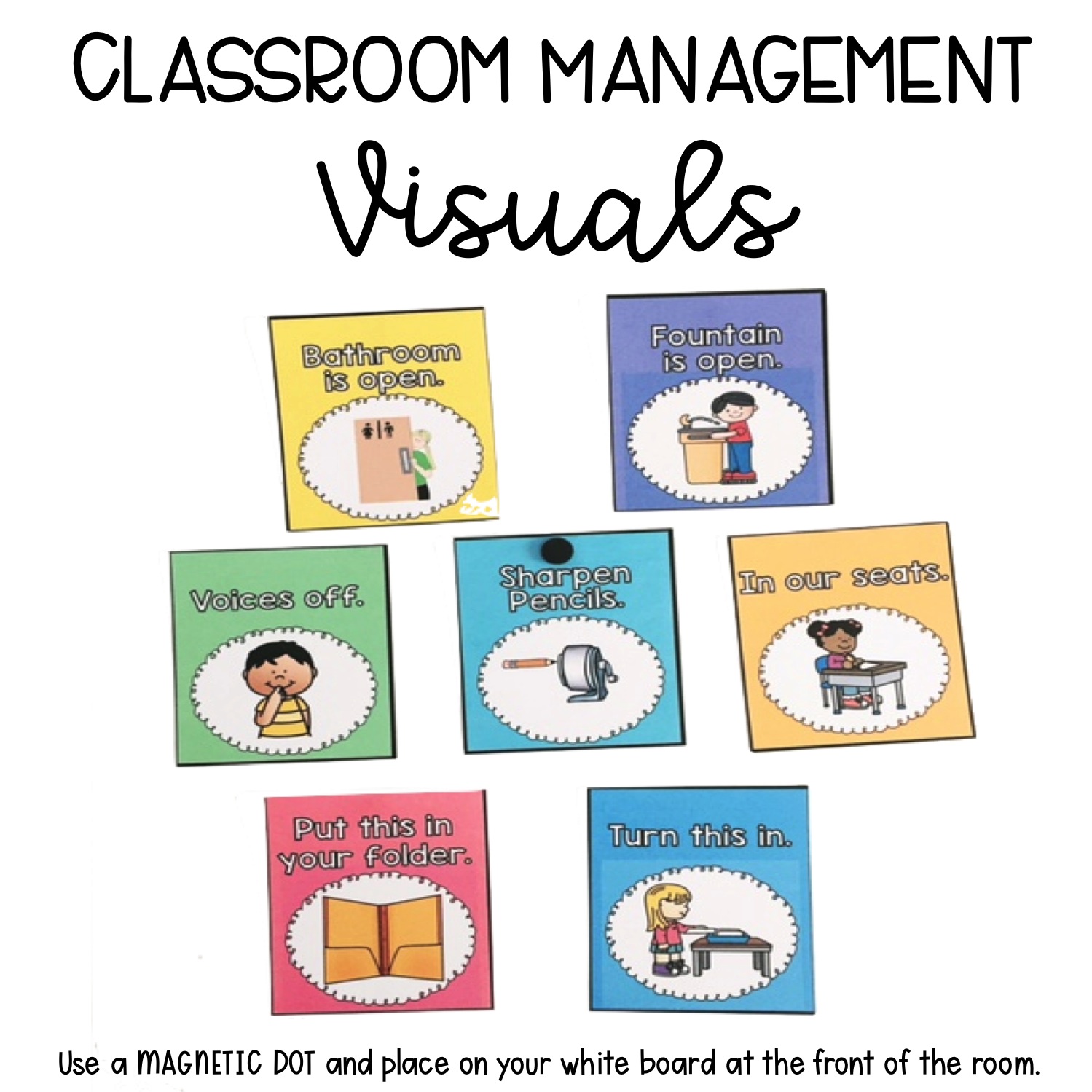 Sarah's First Grade Snippets Classroom Management Visuals