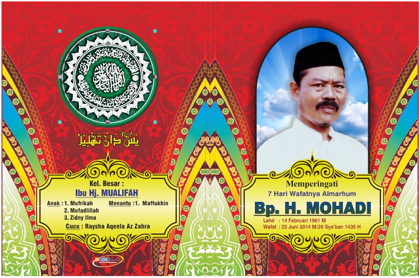 Cover Surat Yasin Vector Contoh Surat