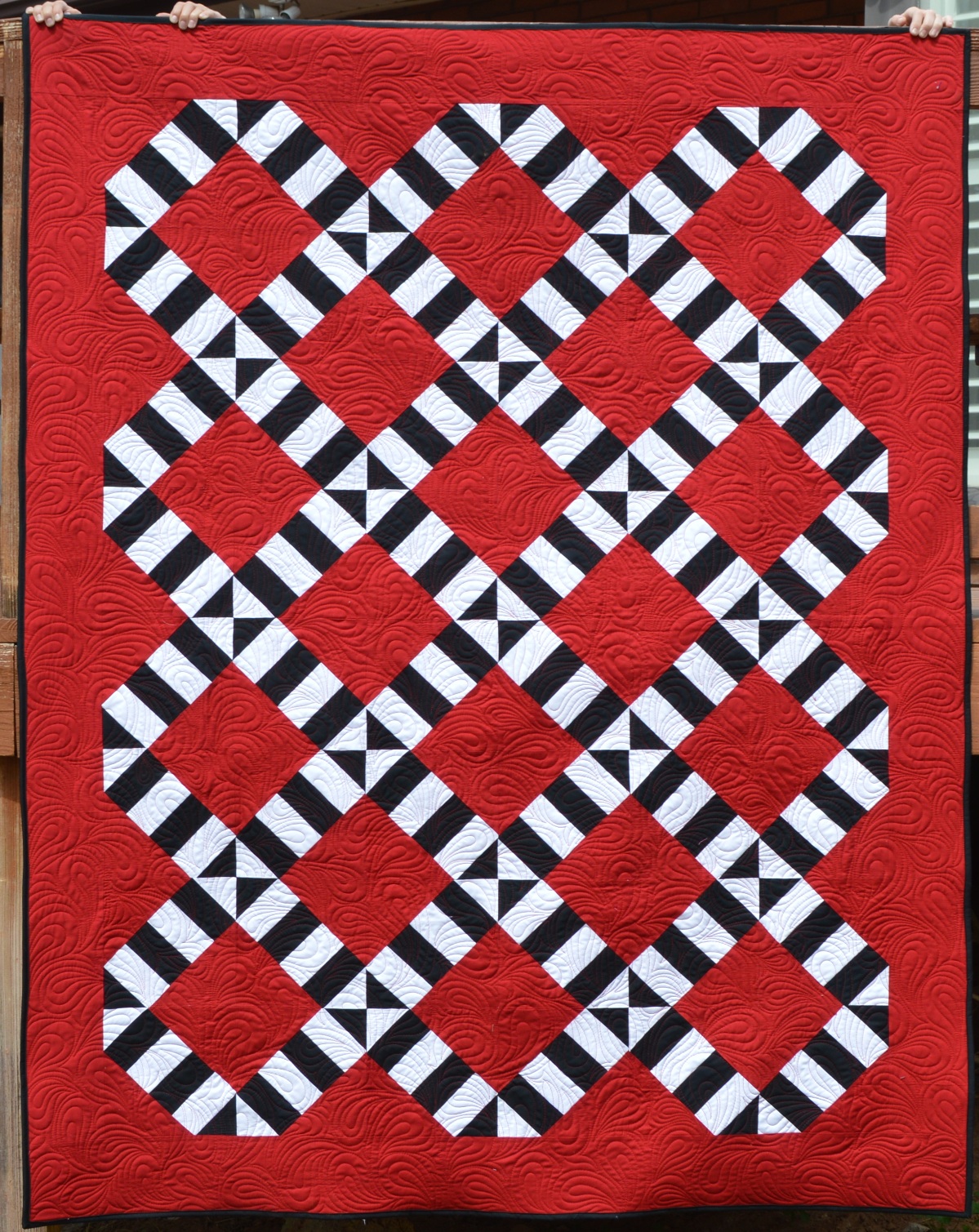 Happy Quilting Jelly Roll Railway Quilt