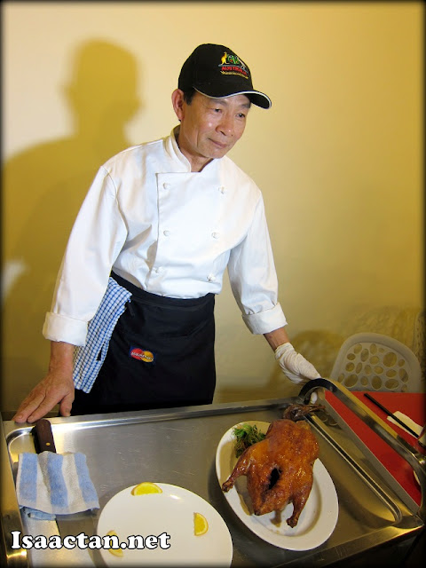 The master chef of Melbourne Peking Duck