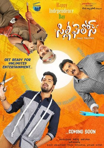 Silly Fellows (2018) UNCUT Hindi HDRip 720p & 480p Dual Audio [Hindi & Telugu] | Full Movie