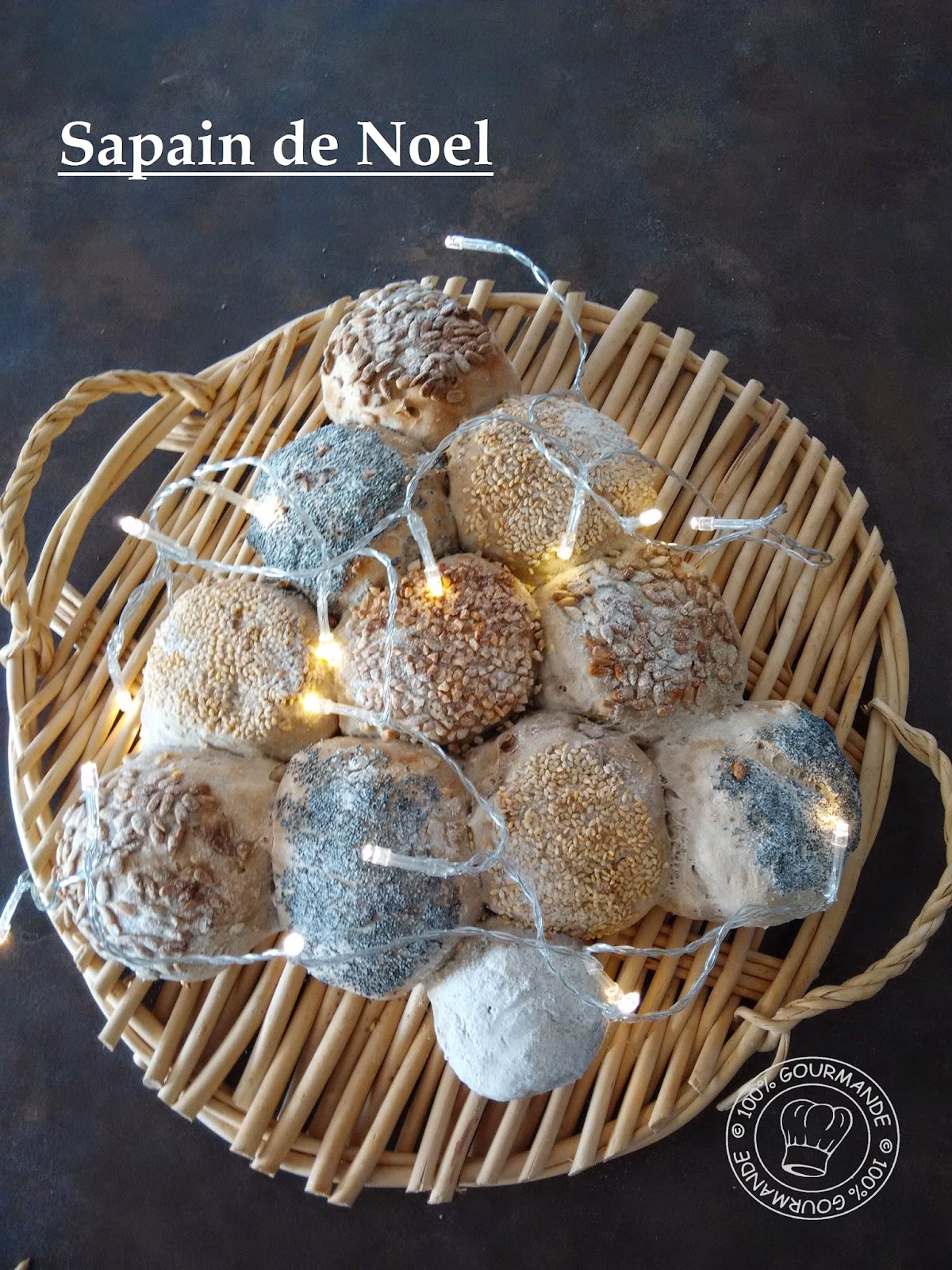 100%Gourmande : Sapain de Noel