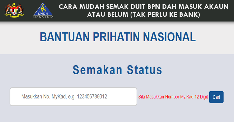 Bph semakan status