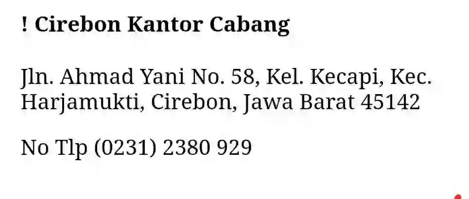 Sap Express Cirebon Alamat No Tlp Sap Express Cirebon Cek No Resi