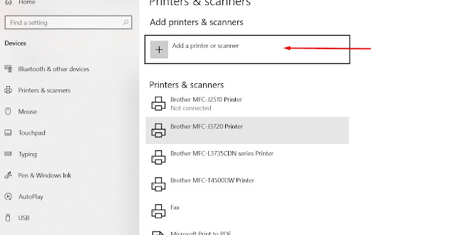 cara menghubungkan laptop ke printer melalui wifi
