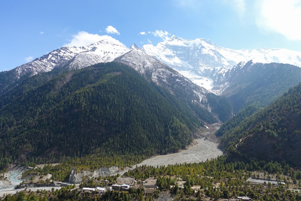 200км по красно-белым черточкам.. Around Annapurna. март-апрель 2017