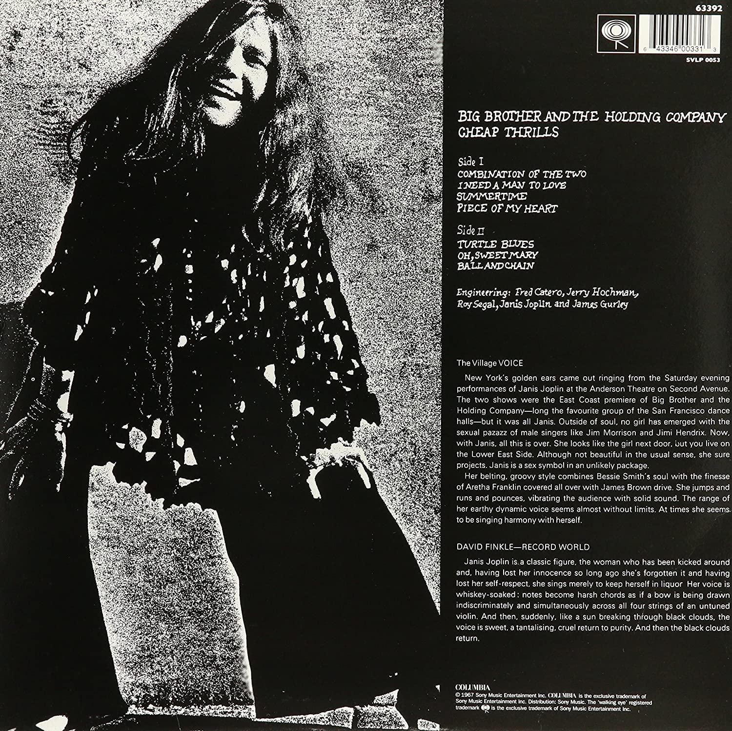 Classic Rock Covers Database (full album download) Janis Joplin & Big
