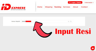 Cara Tracking/Cek Resi Pengiriman Menggunakan Id Express