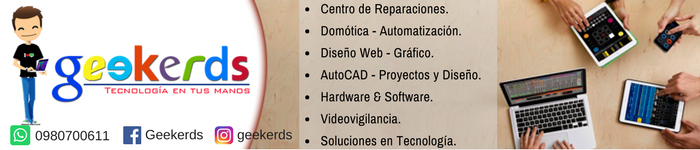 Geekerds - Todo lo que necesites en Tecnología: Servicios & Equipos