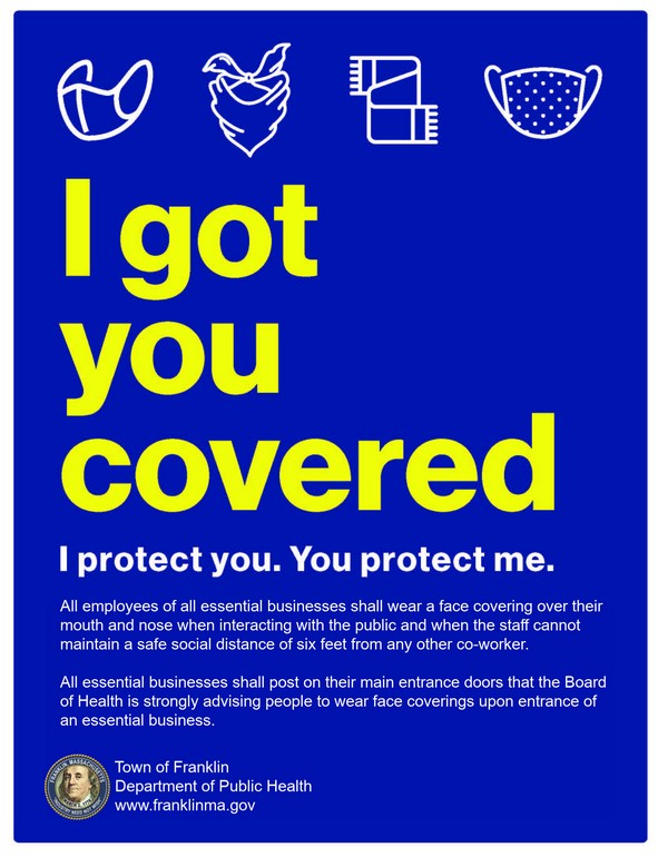 Franklin Matters Town of Franklin Health Department Poster for