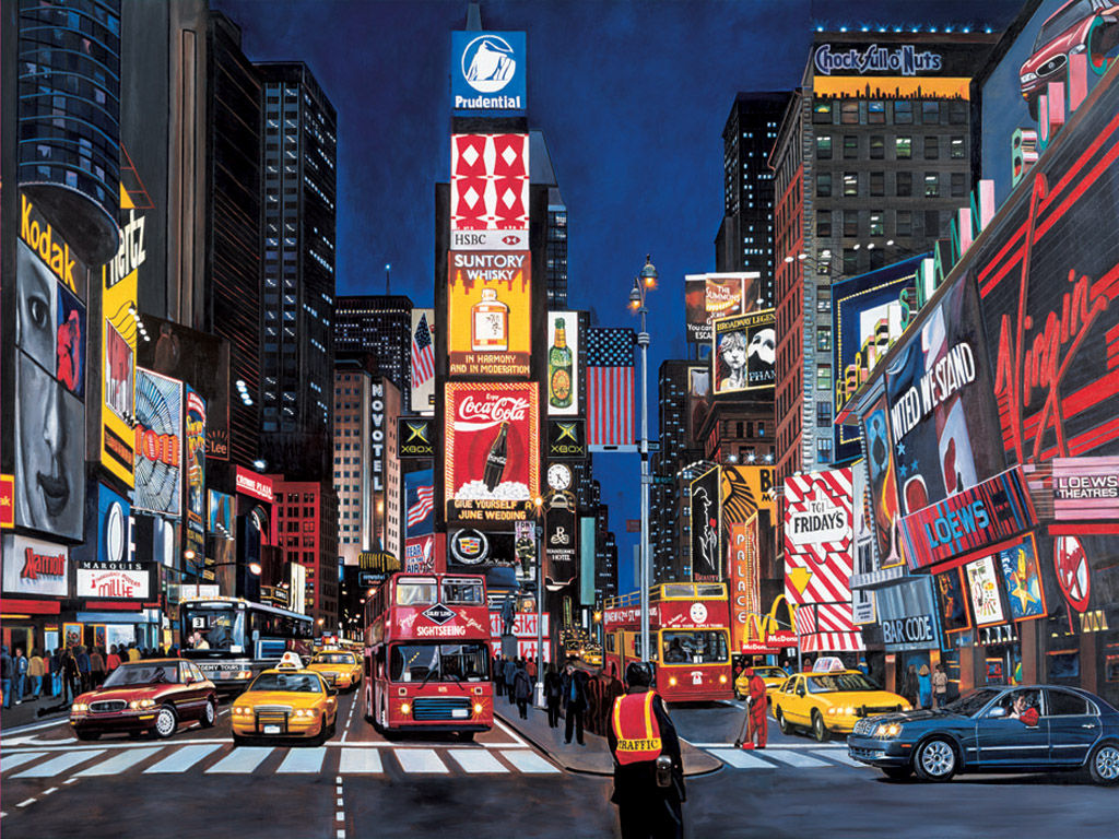 Life Around Us: New York - Time Square