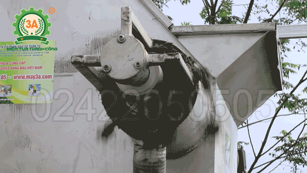 Máy tách ép chất thải chăn nuôi 3A7kW