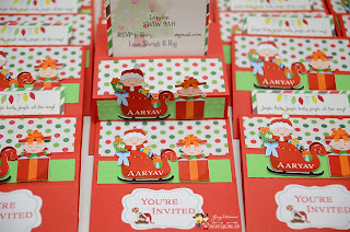 first birthday invitations, Christmas birthday, Winter party invitations