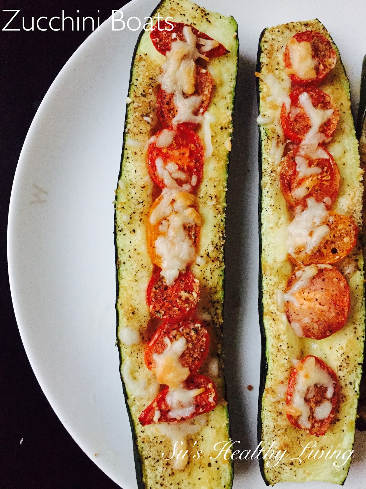 Su's Healthy Living Zucchini Boats; Diabetes Friendly Thursday