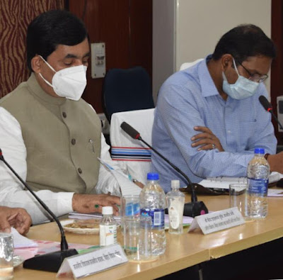 MinisterShahnawaz: कोरोना के तीसरे लहर से बचाव सुरक्षा हेतु पूरी तैयारी रखें : उद्योगमंत्री, DM Gaya, MLA, Corona, Covid19, Coronavirus, AnjNewsMedia