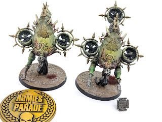 Death Guard for Armies on Parade Painting the Death Guard, my AoP winning Army